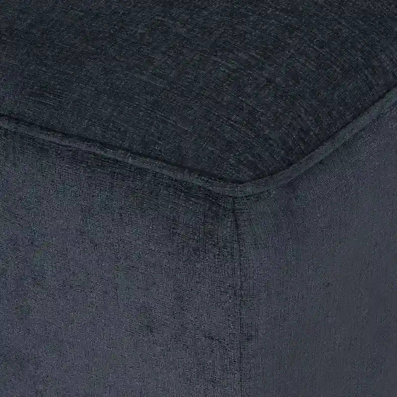 Chaise longue double rembourrée de 66 pouces avec pieds en bouleau