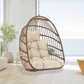 Chaise œuf suspendue de luxe sans support, pour l'intérieur, chaise œuf d'extérieur sans support de 158 kg, chaise balançoire œuf sans support