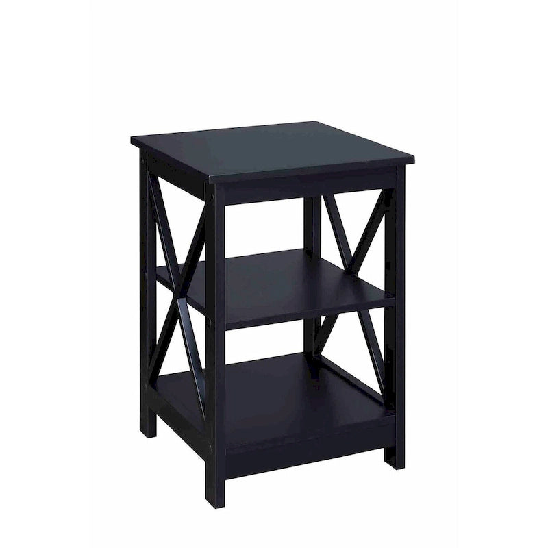 Table d'appoint avec étagères