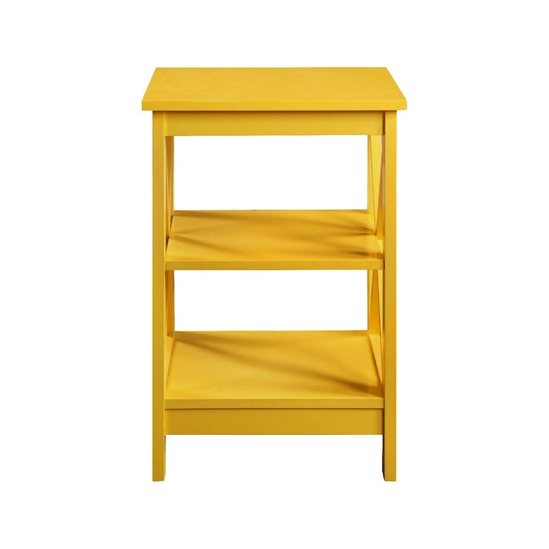 Table d'appoint avec étagères