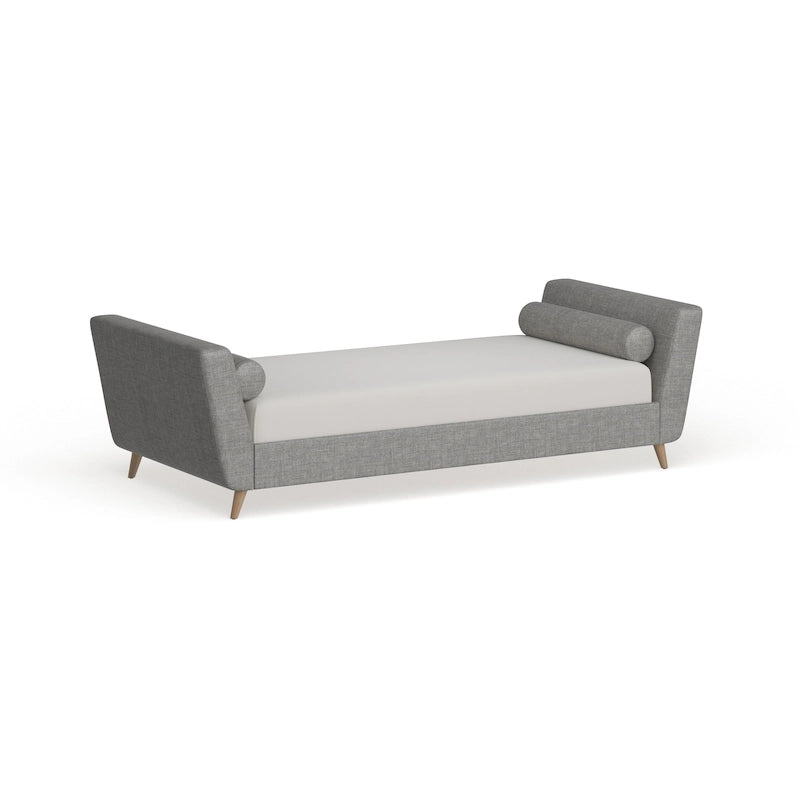 Lit de repos en tissu de lin