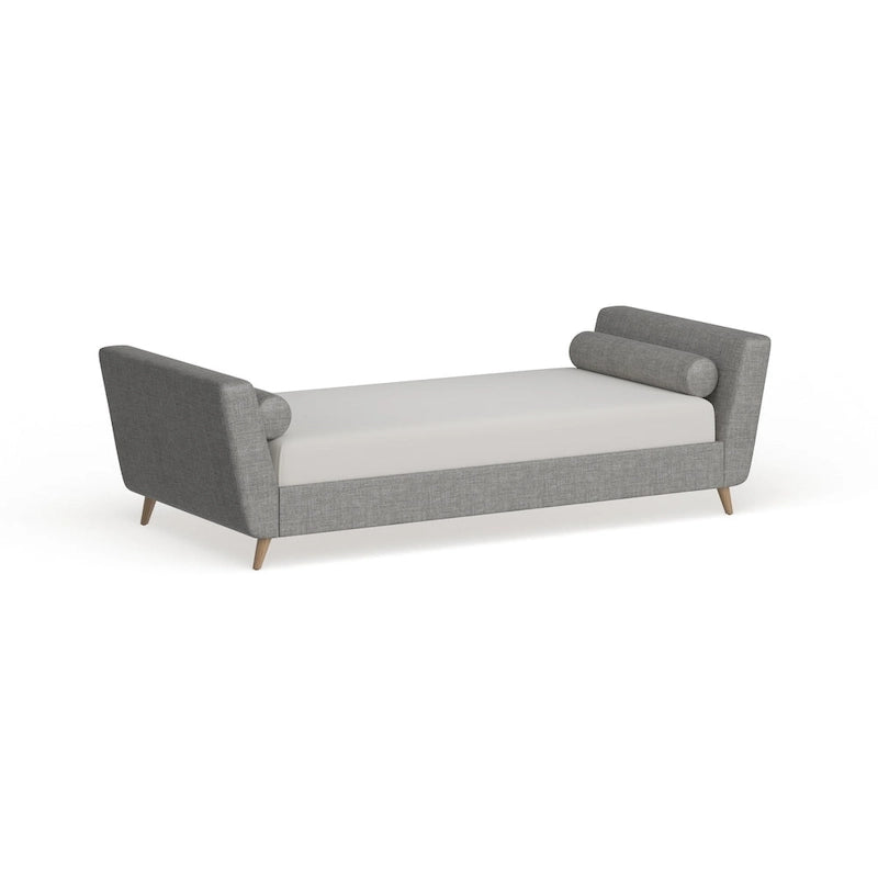 Lit de repos en tissu de lin