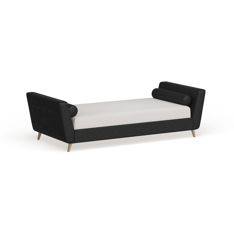 Lit de repos en tissu de lin