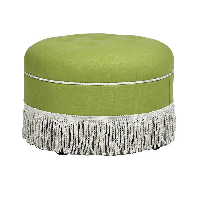 24 poufs ronds d'appoint rembourrés