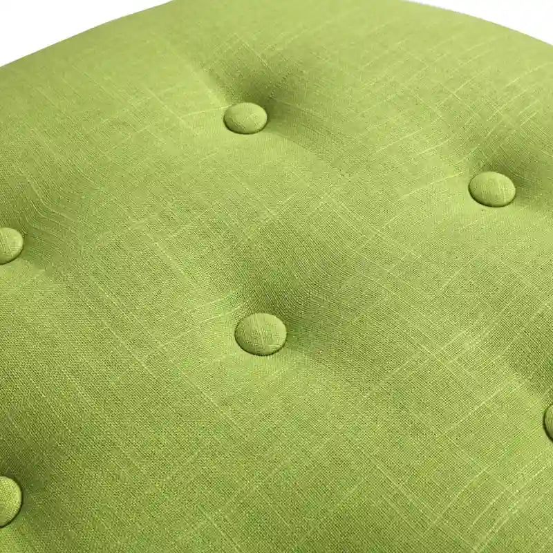 24 poufs ronds d'appoint rembourrés