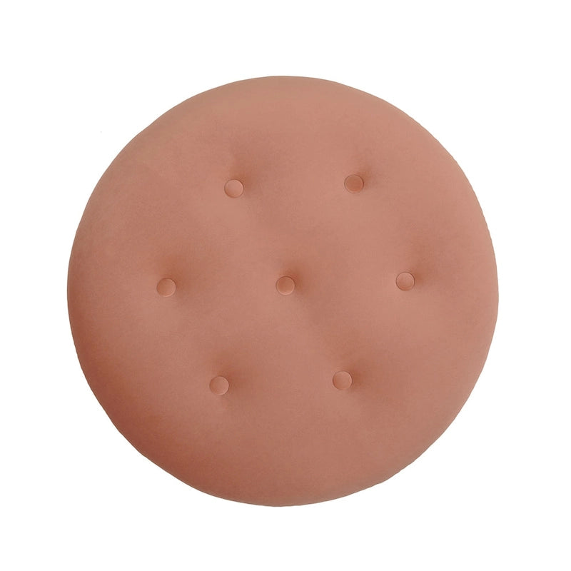 24 poufs ronds d'appoint rembourrés