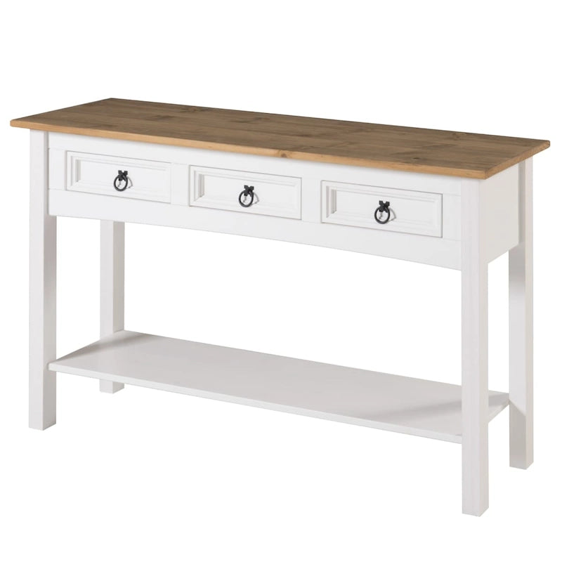 Tiroirs de console en bois