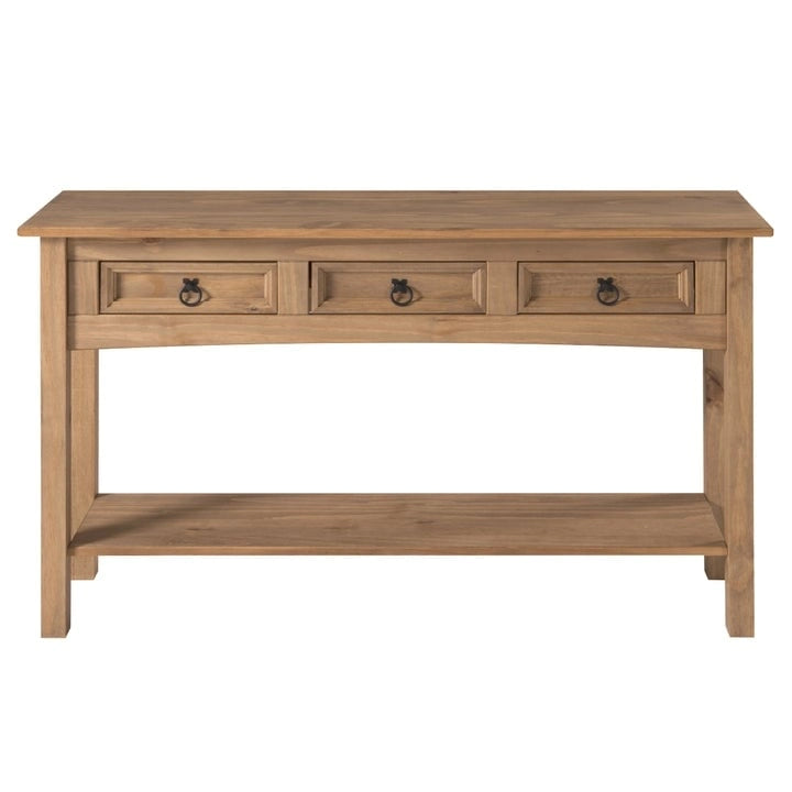Tiroirs de console en bois