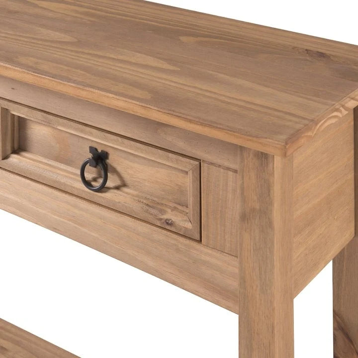 Tiroirs de console en bois