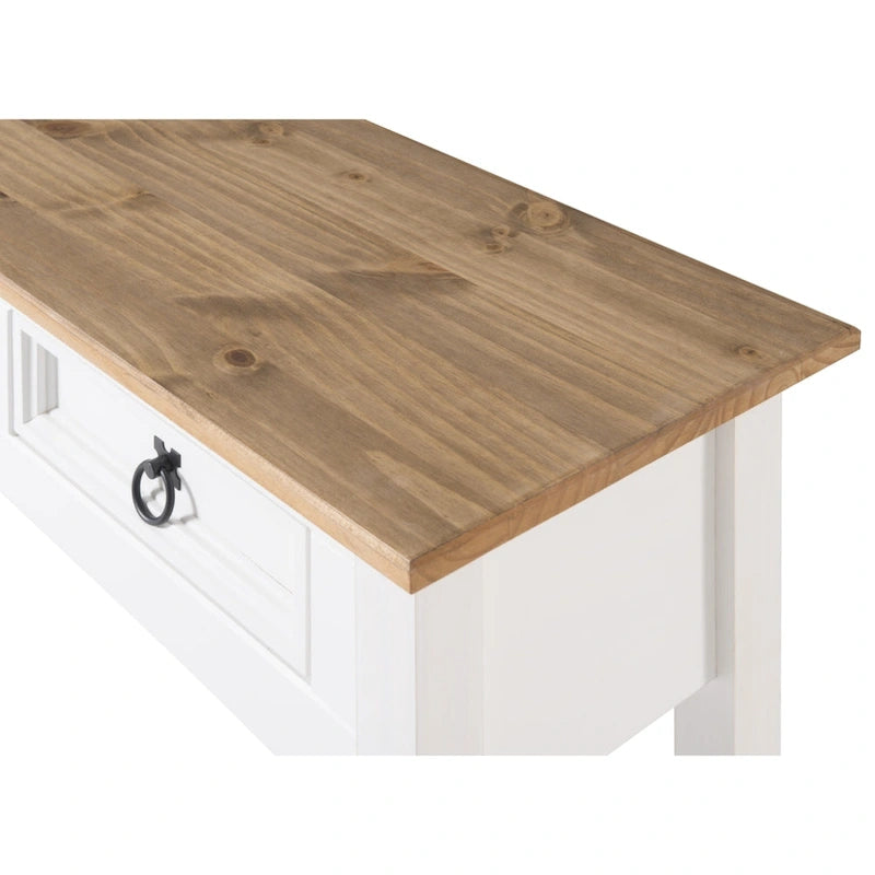 Tiroirs de console en bois