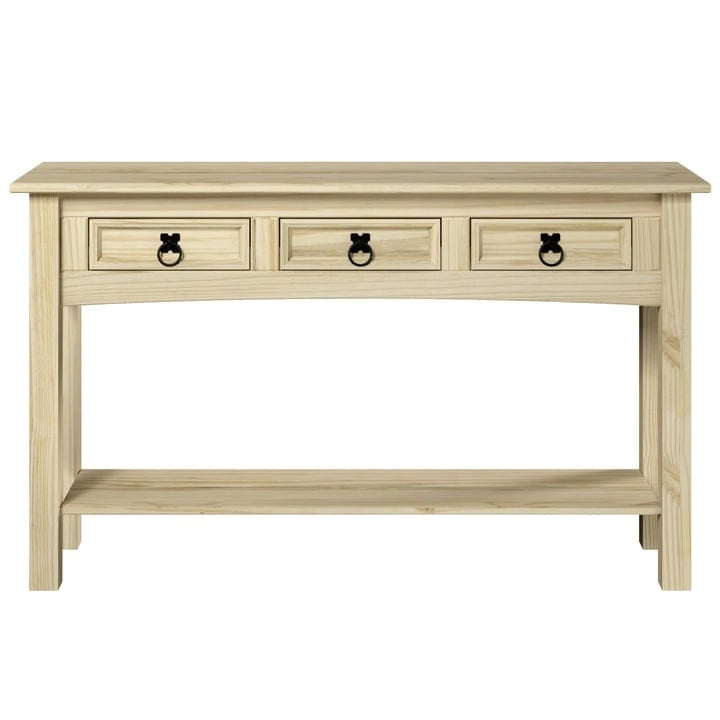 Tiroirs de console en bois