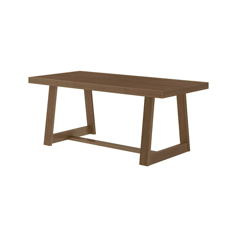 Table de salle à manger classique en bois massif - 72