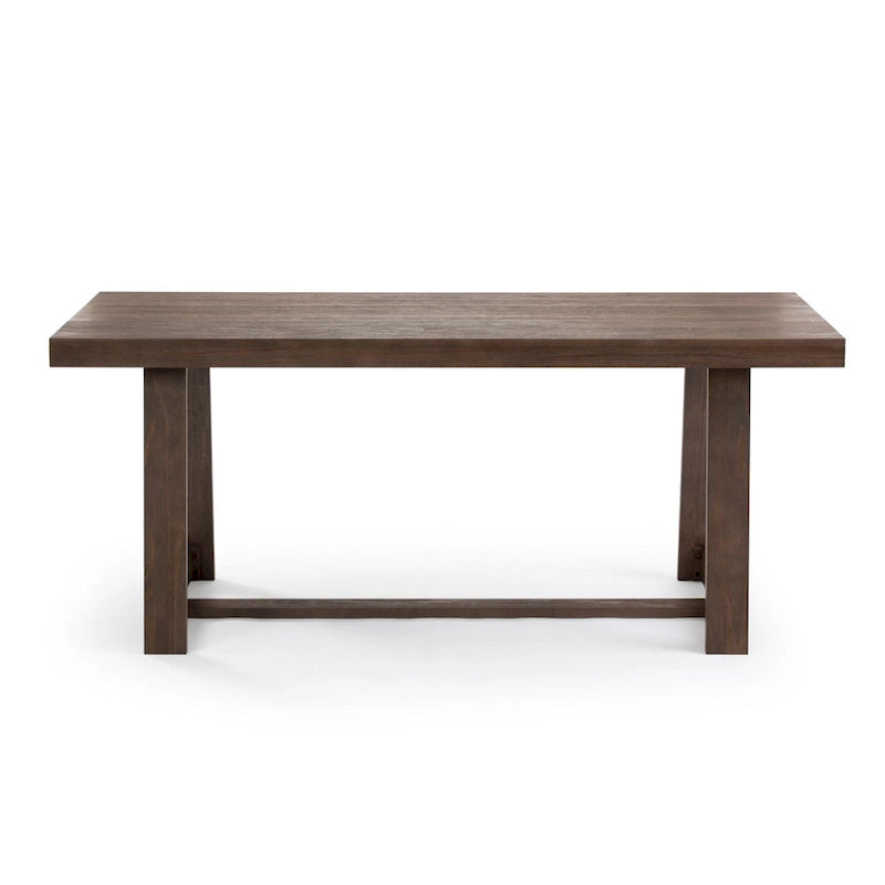Table de salle à manger classique en bois massif - 72
