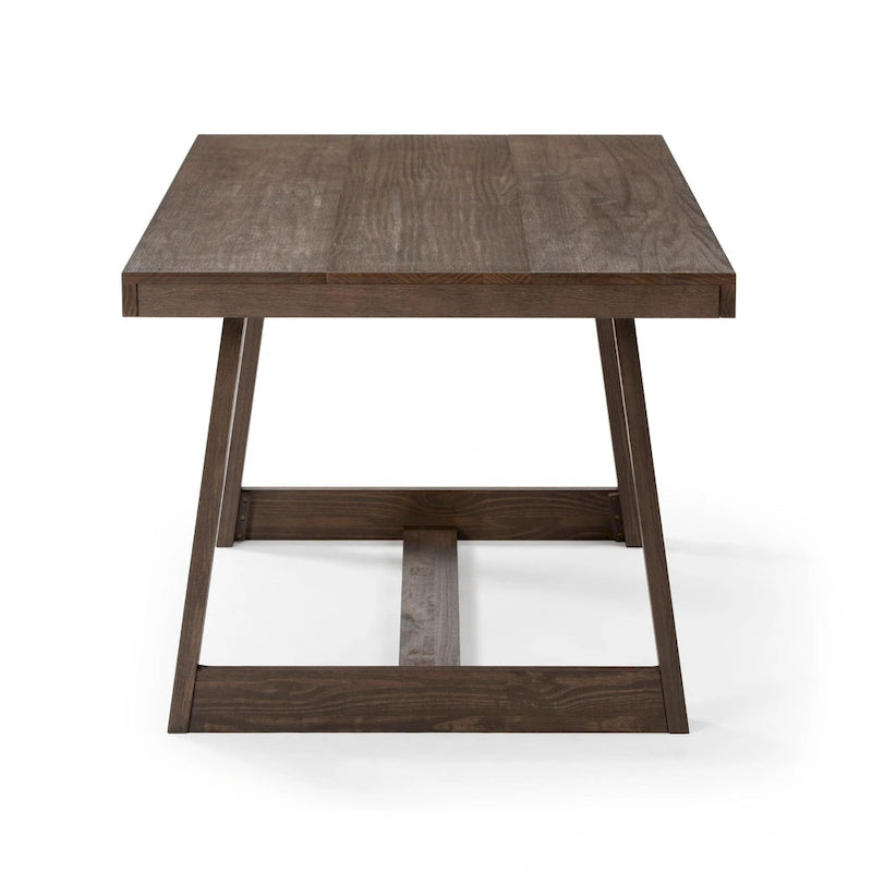Table de salle à manger classique en bois massif - 72