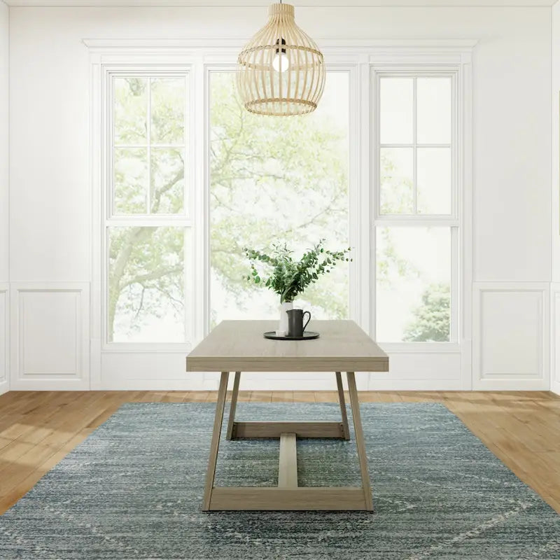 Table de salle à manger classique en bois massif - 72