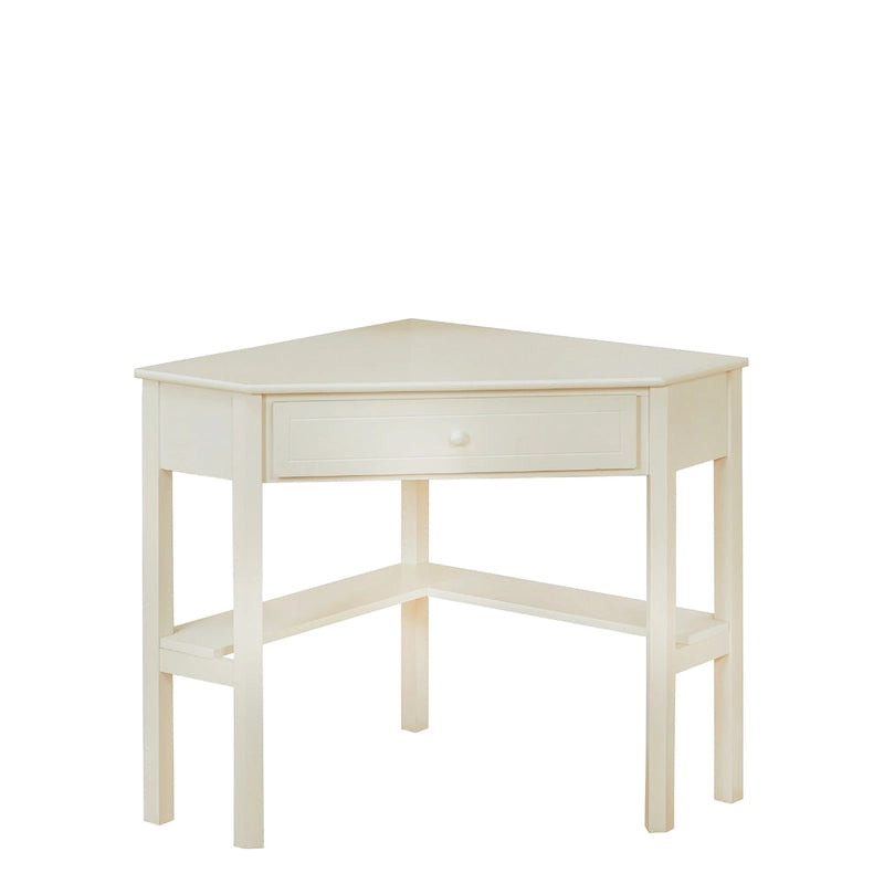 Bureau d'angle pour ordinateur en bois massif/MDF