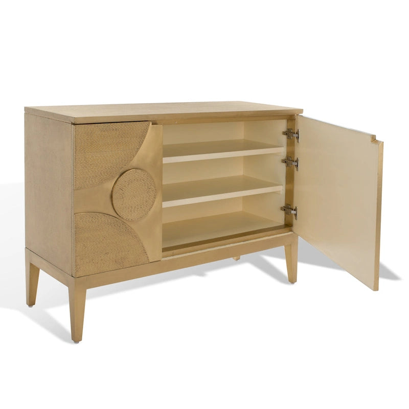 Buffet plaqué laiton