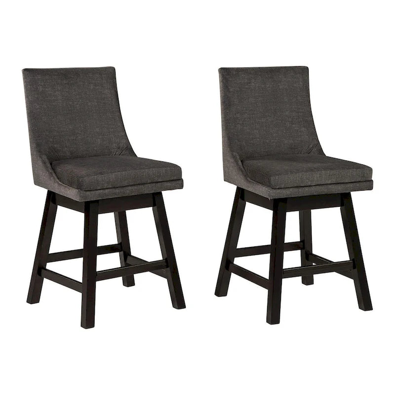 Tabouret rembourré pivotant