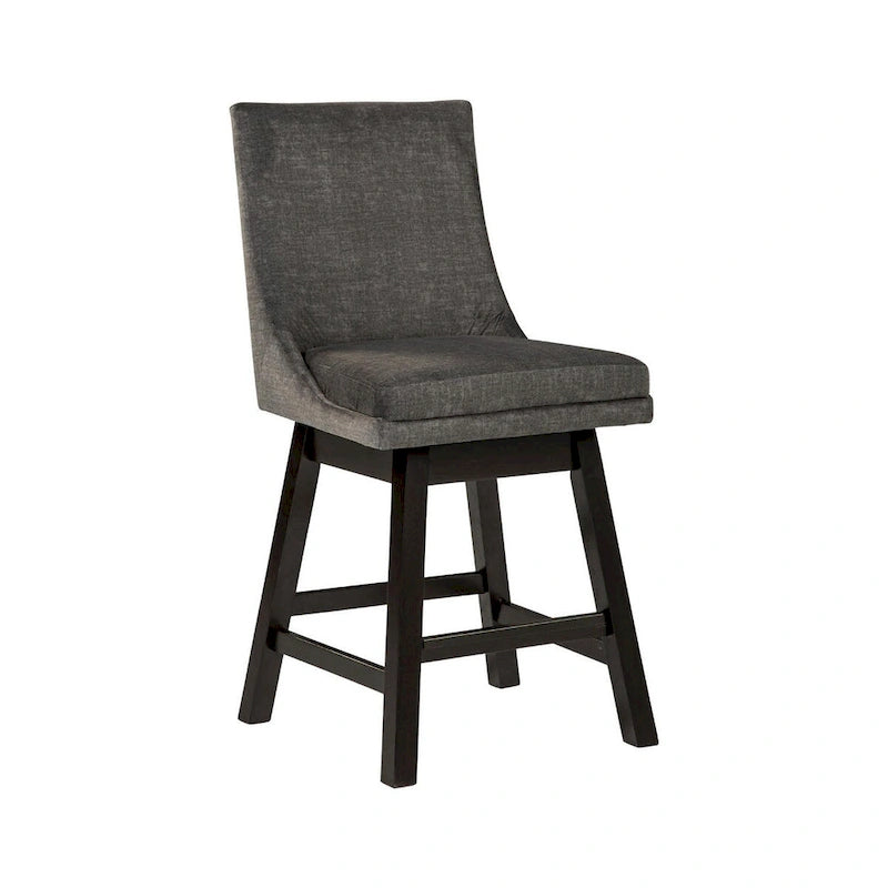 Tabouret rembourré pivotant