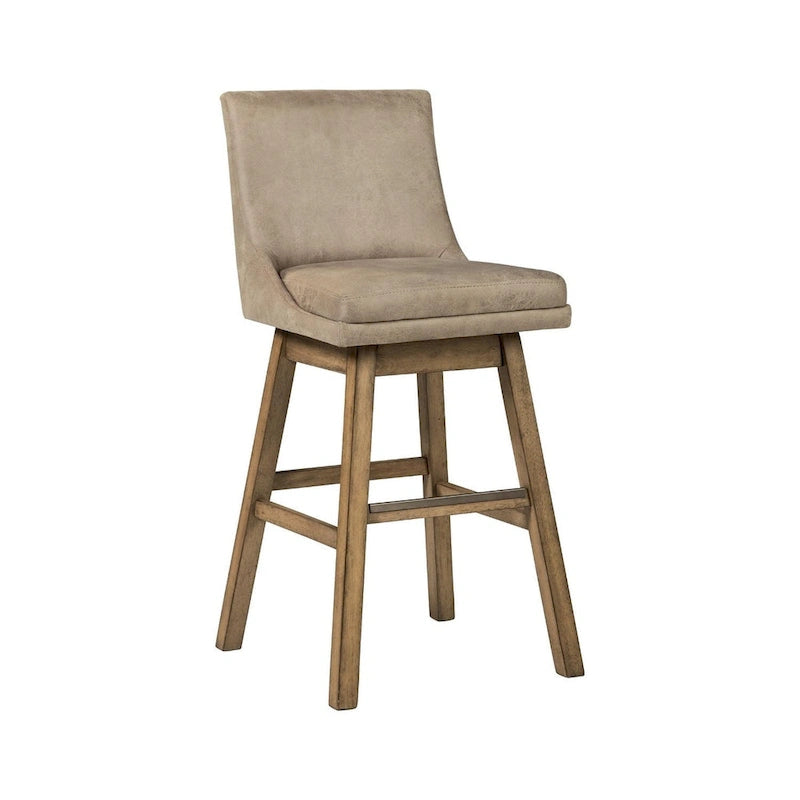 Tabouret rembourré pivotant
