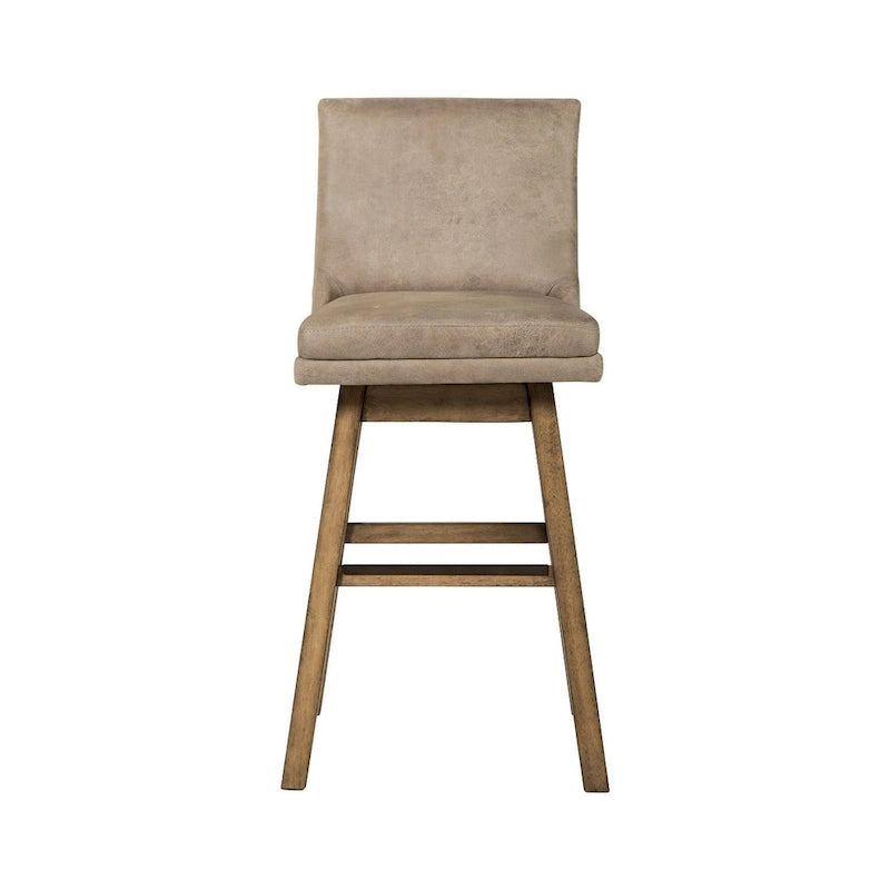Tabouret rembourré pivotant