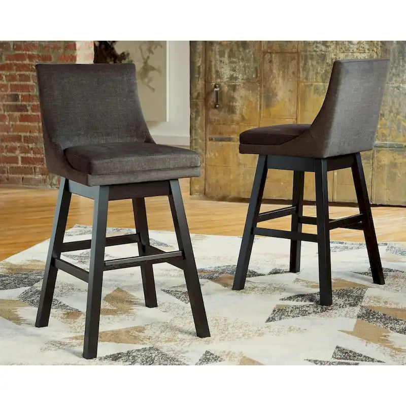 Tabouret rembourré pivotant
