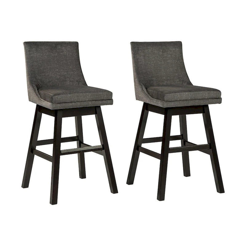 Tabouret rembourré pivotant