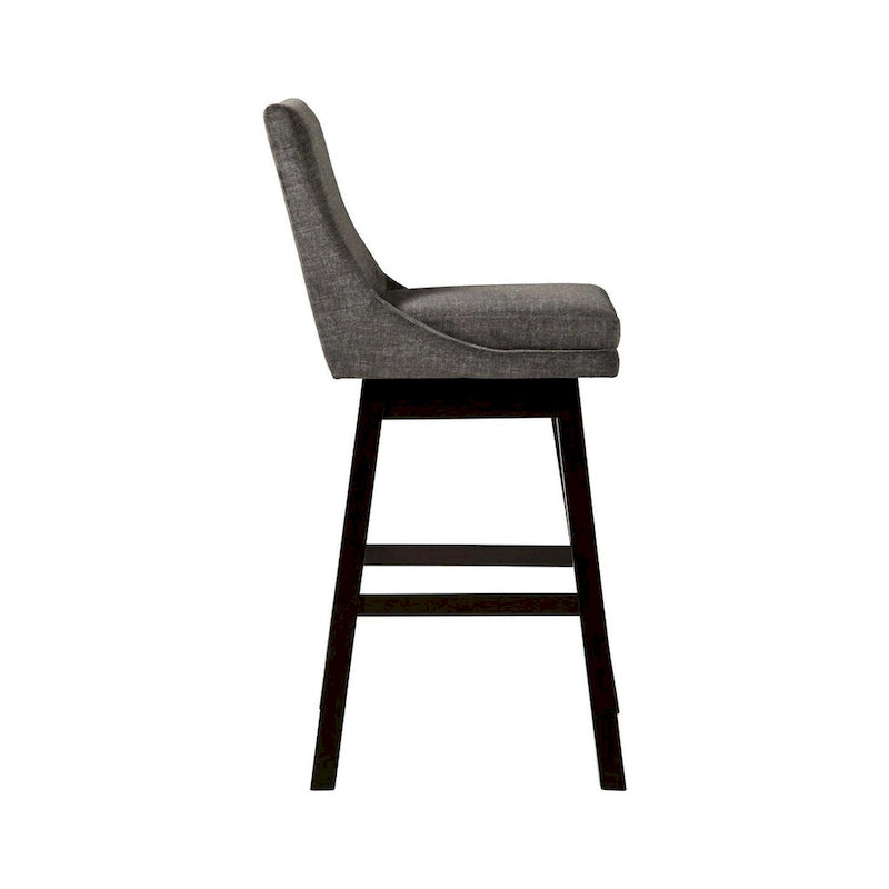 Tabouret rembourré pivotant