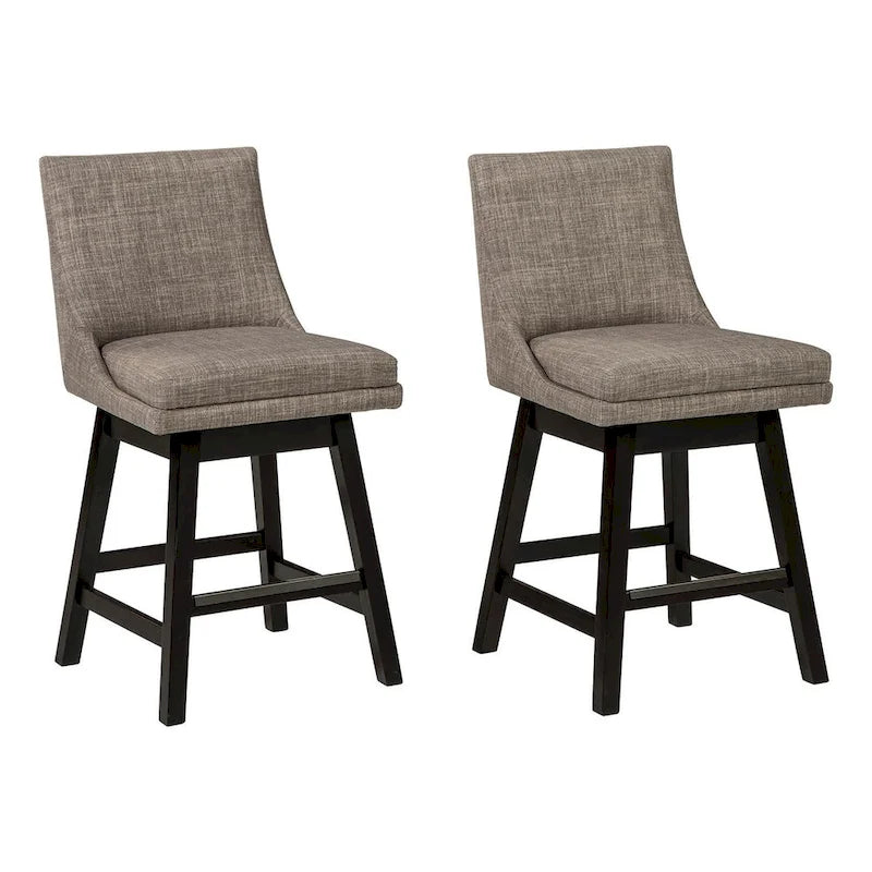 Tabouret rembourré pivotant