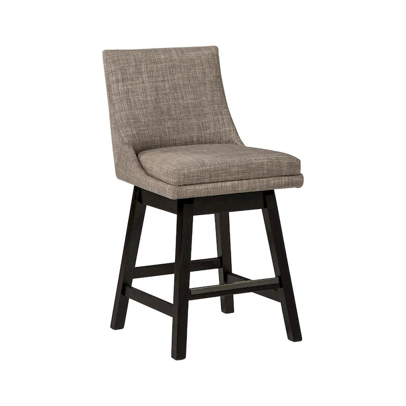 Tabouret rembourré pivotant
