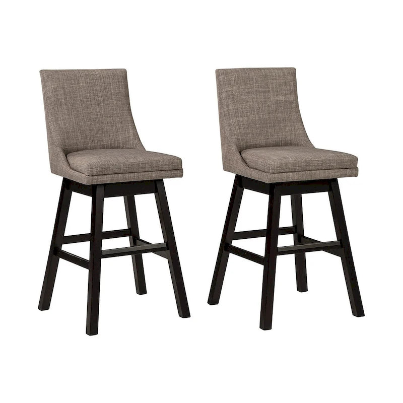 Tabouret rembourré pivotant