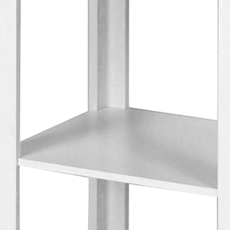Colonne de rangement à linge autoportante – 13L x 15P x 63H