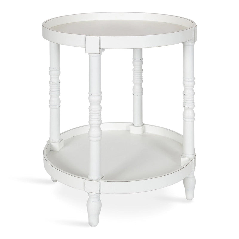 Table d'appoint ronde en bois