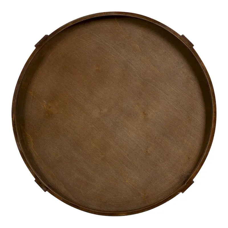 Table d'appoint ronde en bois