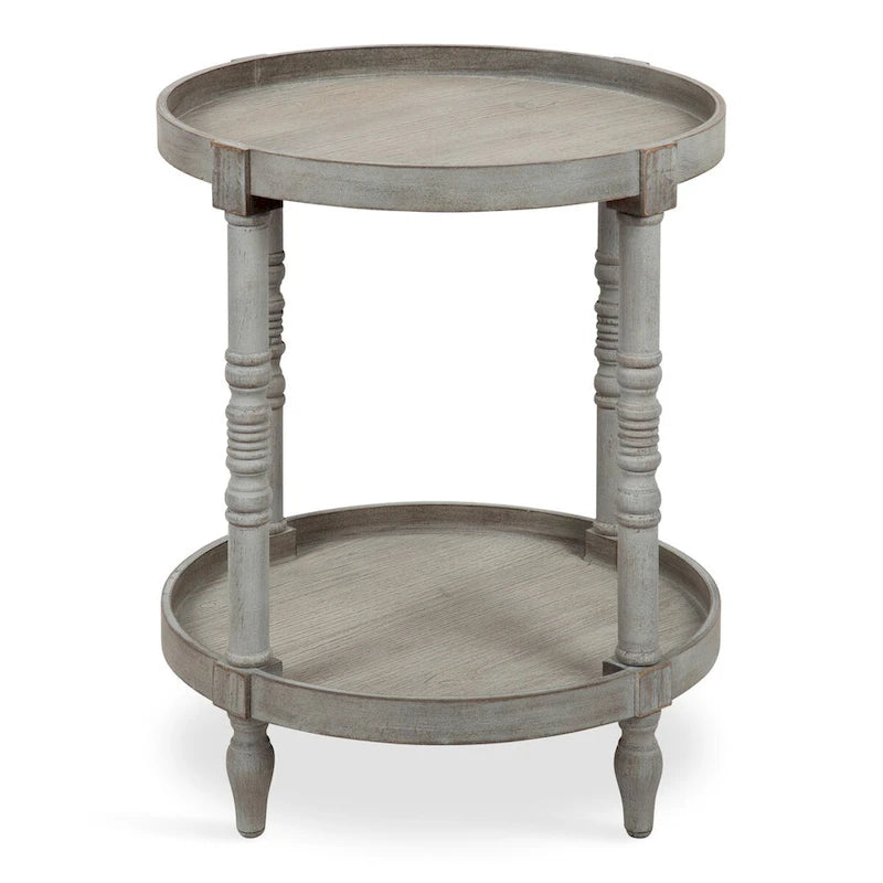 Table d'appoint ronde en bois