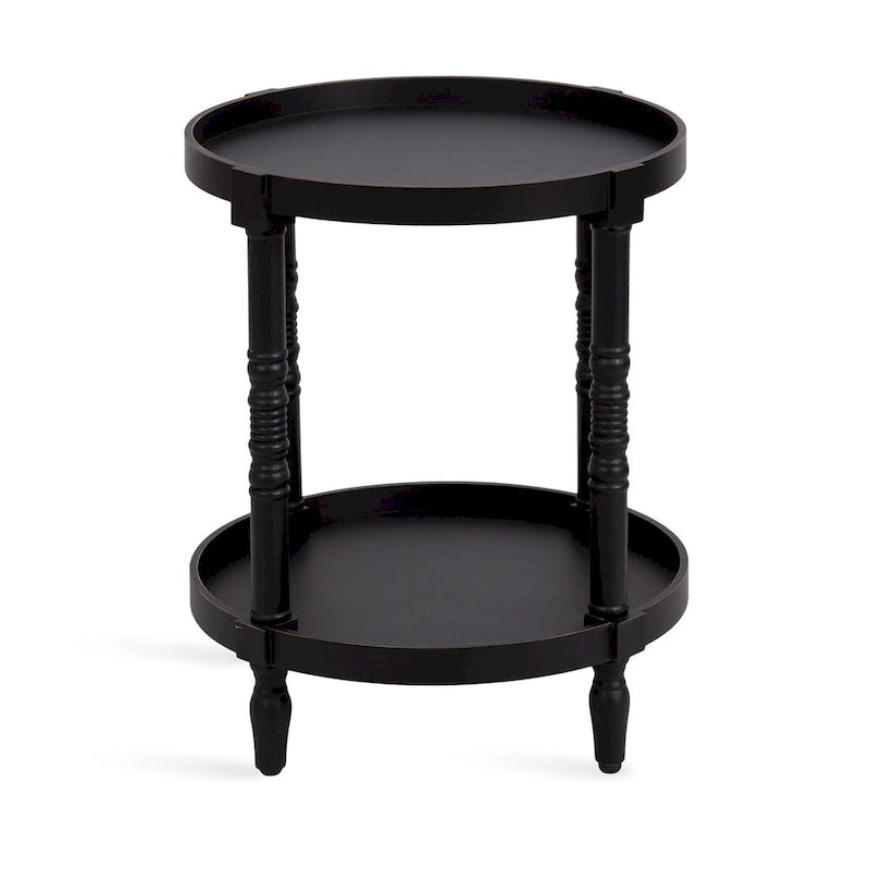 Table d'appoint ronde en bois