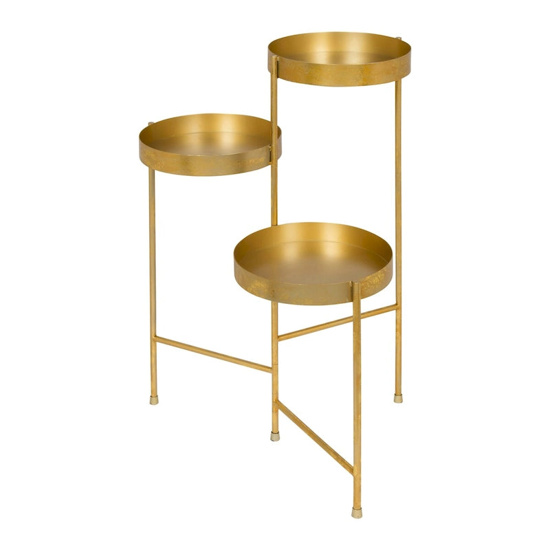 Support à plantes moderne à 3 niveaux - 16x21x30