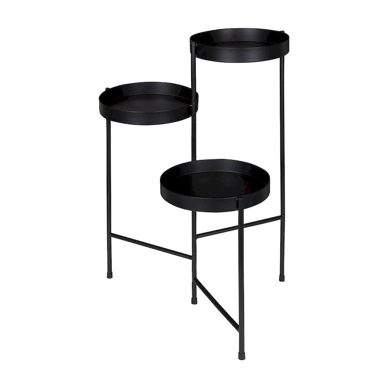 Support à plantes moderne à 3 niveaux - 16x21x30