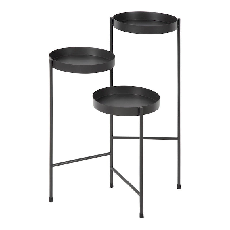 Support à plantes moderne à 3 niveaux - 16x21x30