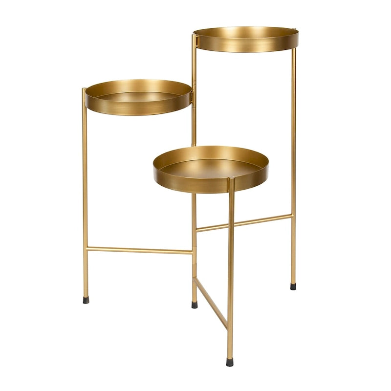 Support à plantes moderne à 3 niveaux - 16x21x30