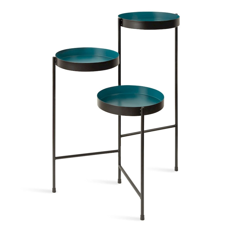 Support à plantes moderne à 3 niveaux - 16x21x30