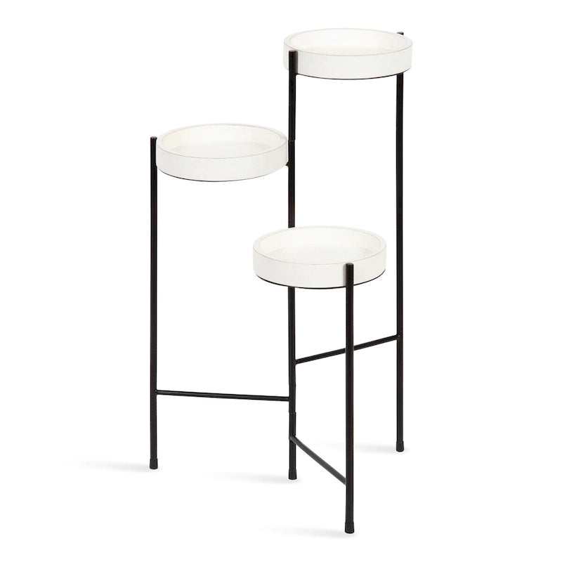 Support à plantes moderne à 3 niveaux - 16x21x30