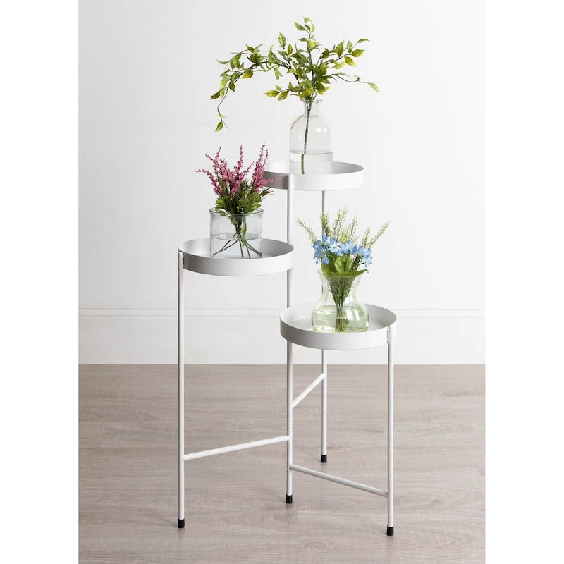 Support à plantes moderne à 3 niveaux - 16x21x30
