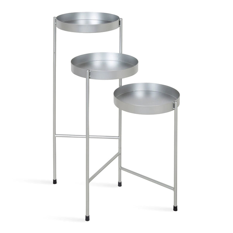 Support à plantes moderne à 3 niveaux - 16x21x30