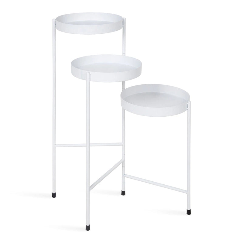 Support à plantes moderne à 3 niveaux - 16x21x30