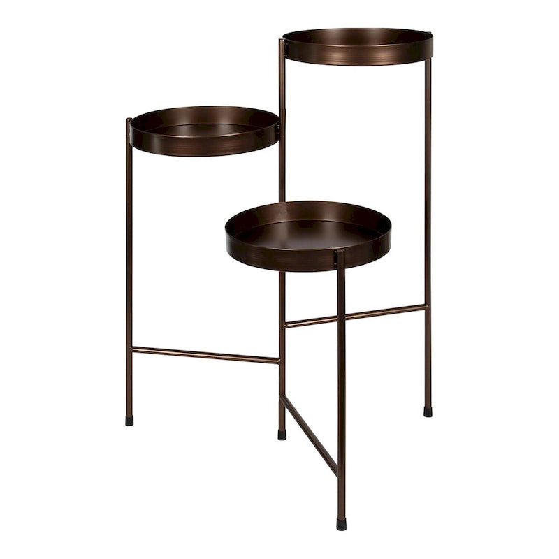 Support à plantes moderne à 3 niveaux - 16x21x30